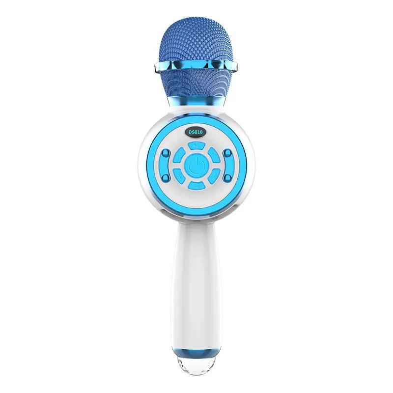 Микрофон-колонка для караоке DS810 Blue (00000074202_2)