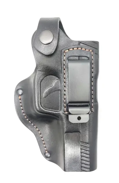Кобура поясная кожаная Glock 17 со скобой
