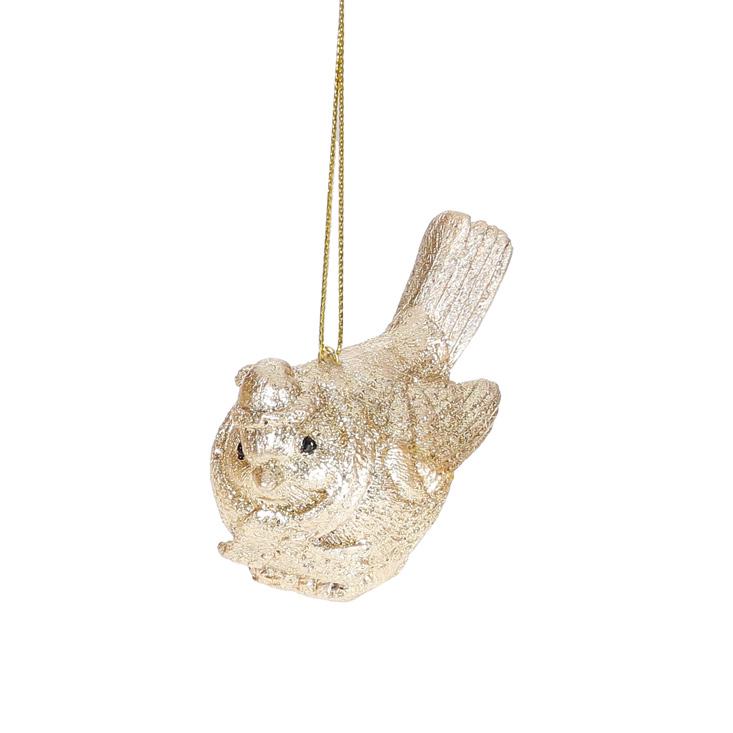 Фигурка-подвеска BonaDi Птичка Шампань (492-508)