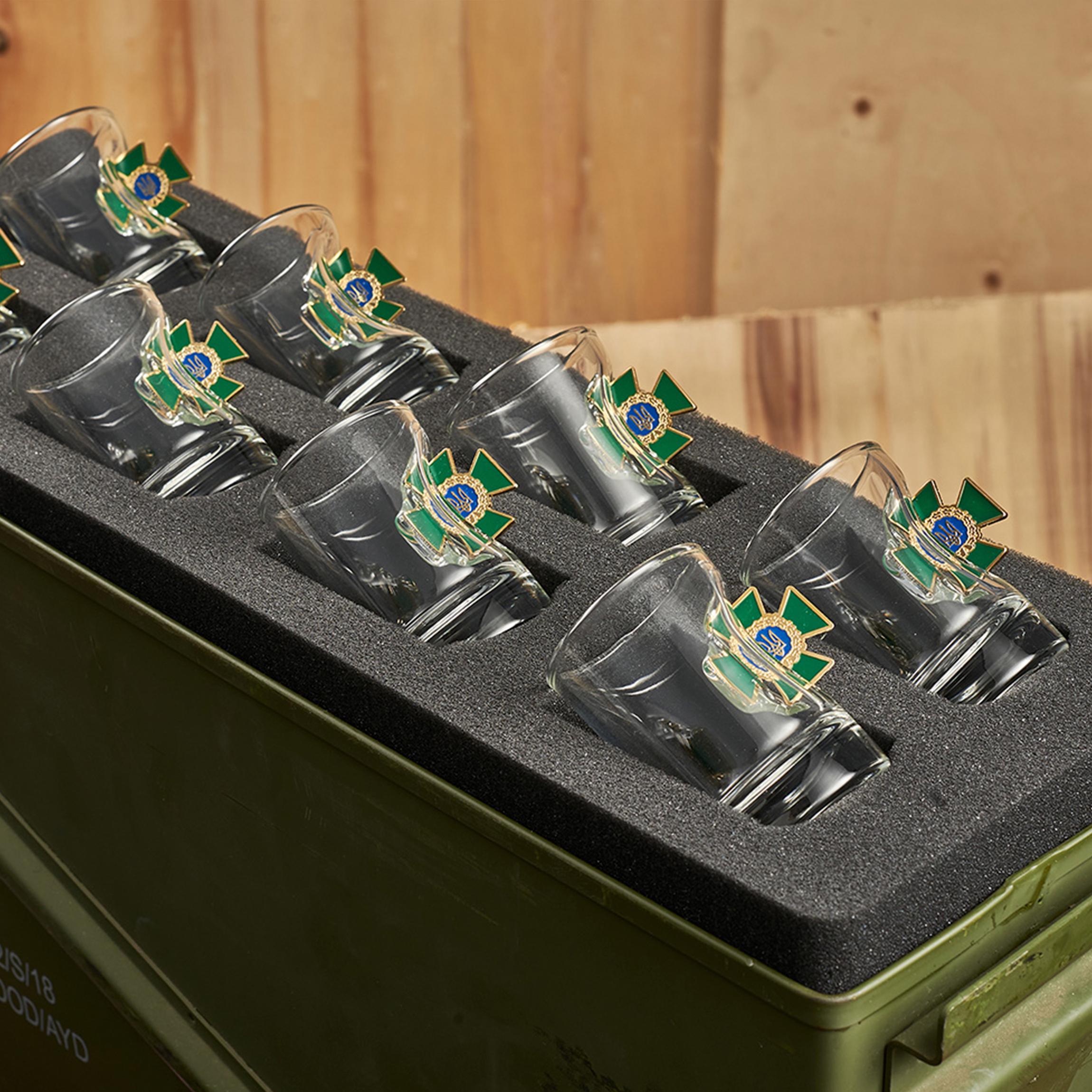 Набор VSKLO БК большой графин и рюмки ДПСУ (28918399) - фото 2 Набор VSKLO БК большой графин и рюмки ДПСУ (28918399) - фото 2