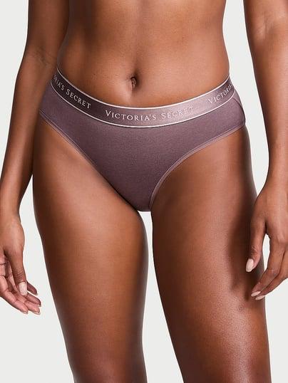 Трусики хлопковые Victoria's Secret Logo Cotton Hiphugger Panty L Коричневый (26825561) Трусики хлопковые Victoria's Secret Logo Cotton Hiphugger Panty L Коричневый (26825561)