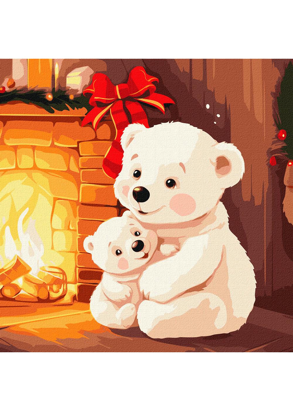 Картина по номерам Идейка Домашнее тепло 40х40 см (KHO6541)