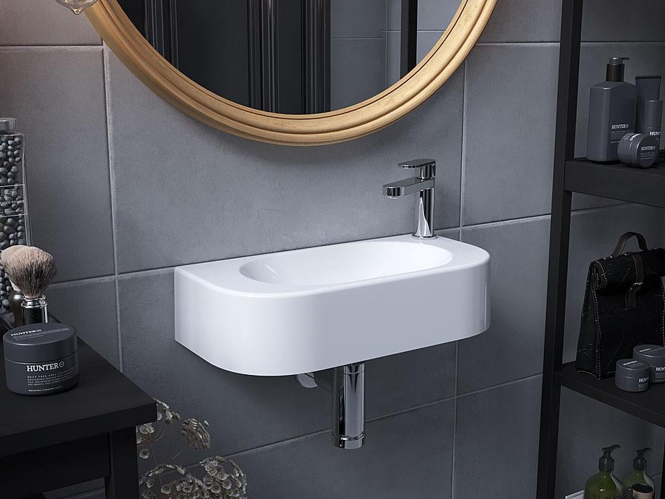 Умивальник підвісний Status Praym 45 White (671) - фото 2