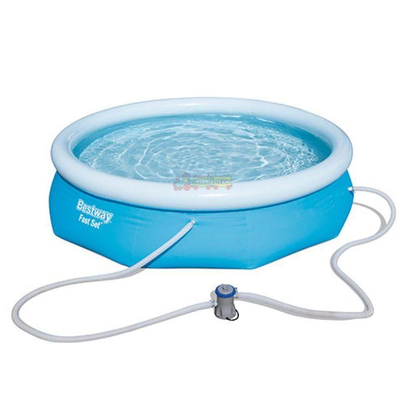 Бассейн наливной BestWay 57270 с фильтр-насосом 305х76 см (1577467160)