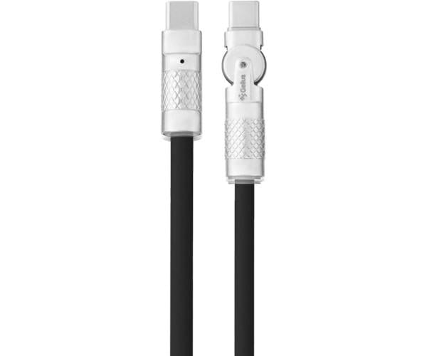 Кабель Data Gelius NAVY GP-UCN009 Type-C-Type-C 1,2 м 60W Black (0100000099416)