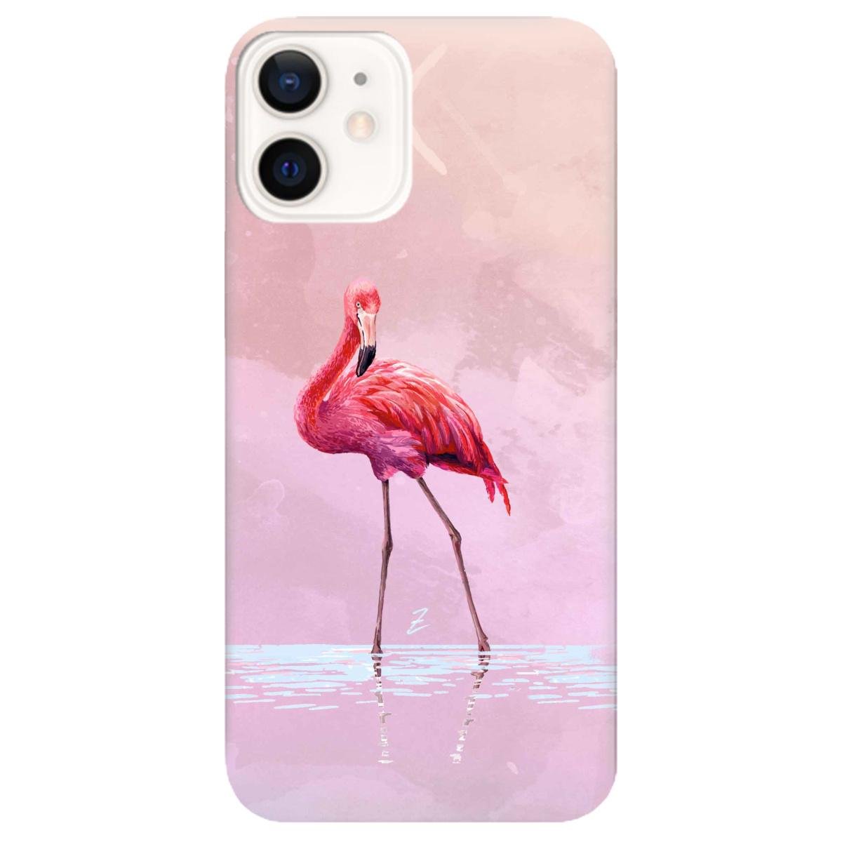 Силіконовий чохол Zorrov для Apple iPhone 12 Mini - Flamingo (14050040065088305)