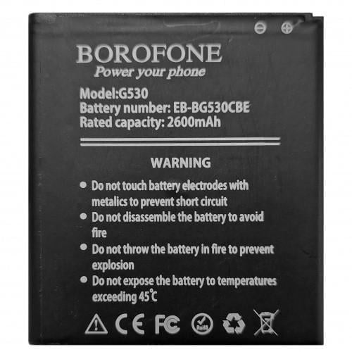 Акумулятор Borofone для Samsung Galaxy Grand Prime G531 G530 J320 J500 (1989109148) Акумулятор Borofone для Samsung Galaxy Grand Prime G531 G530 J320 J500 (1989109148)