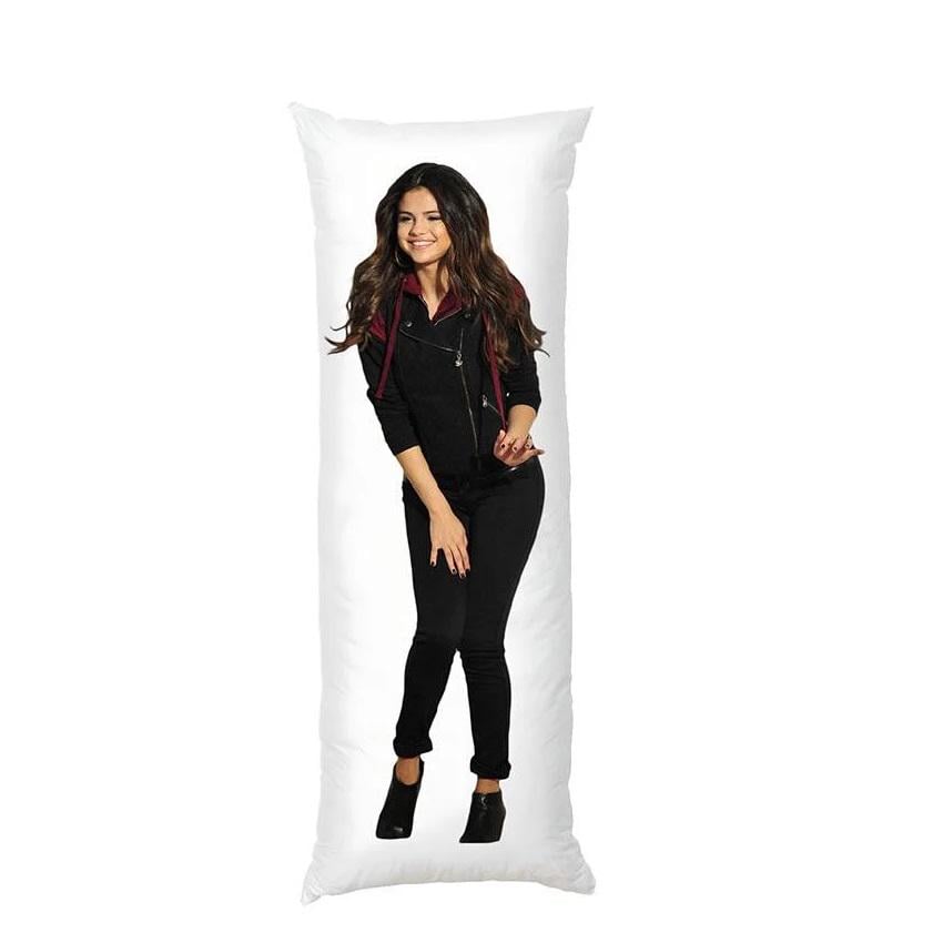 Подушка дакимакура Beautiful Selena Gomez Singer габардин 120х40 см (113804-1)