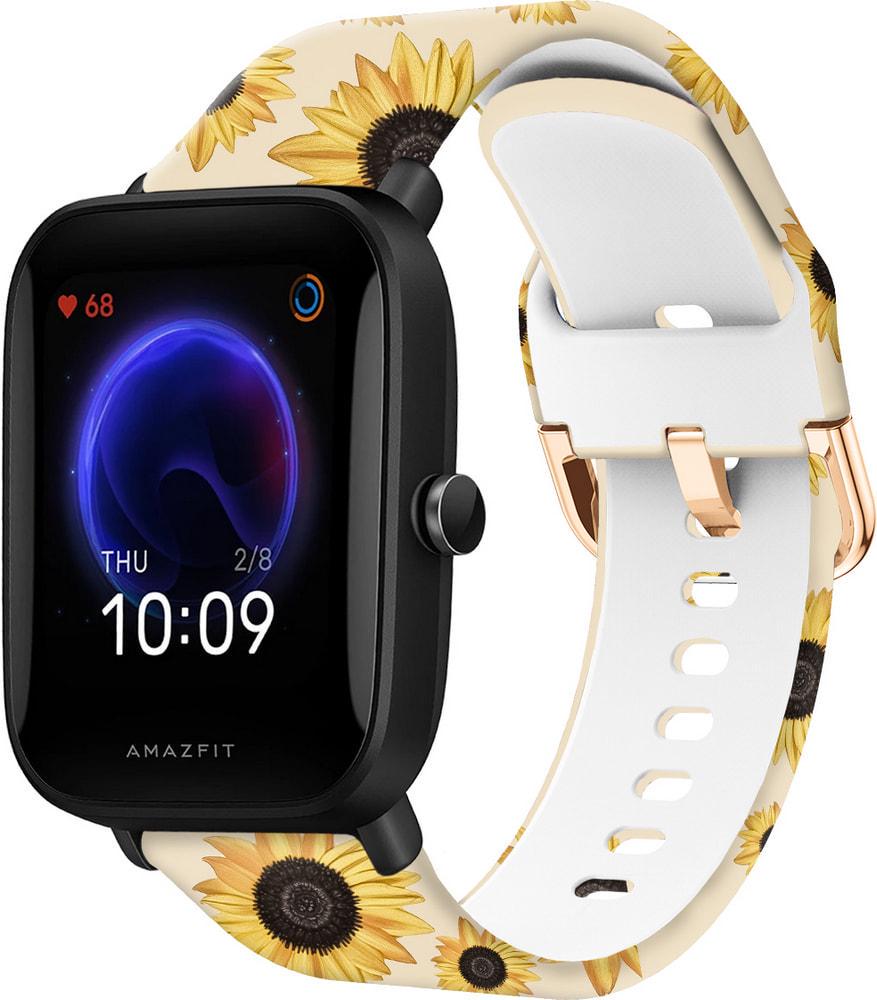 Ремешок силиконовый Colorful для Amazfit Bip U Sunflower Powder (37719)