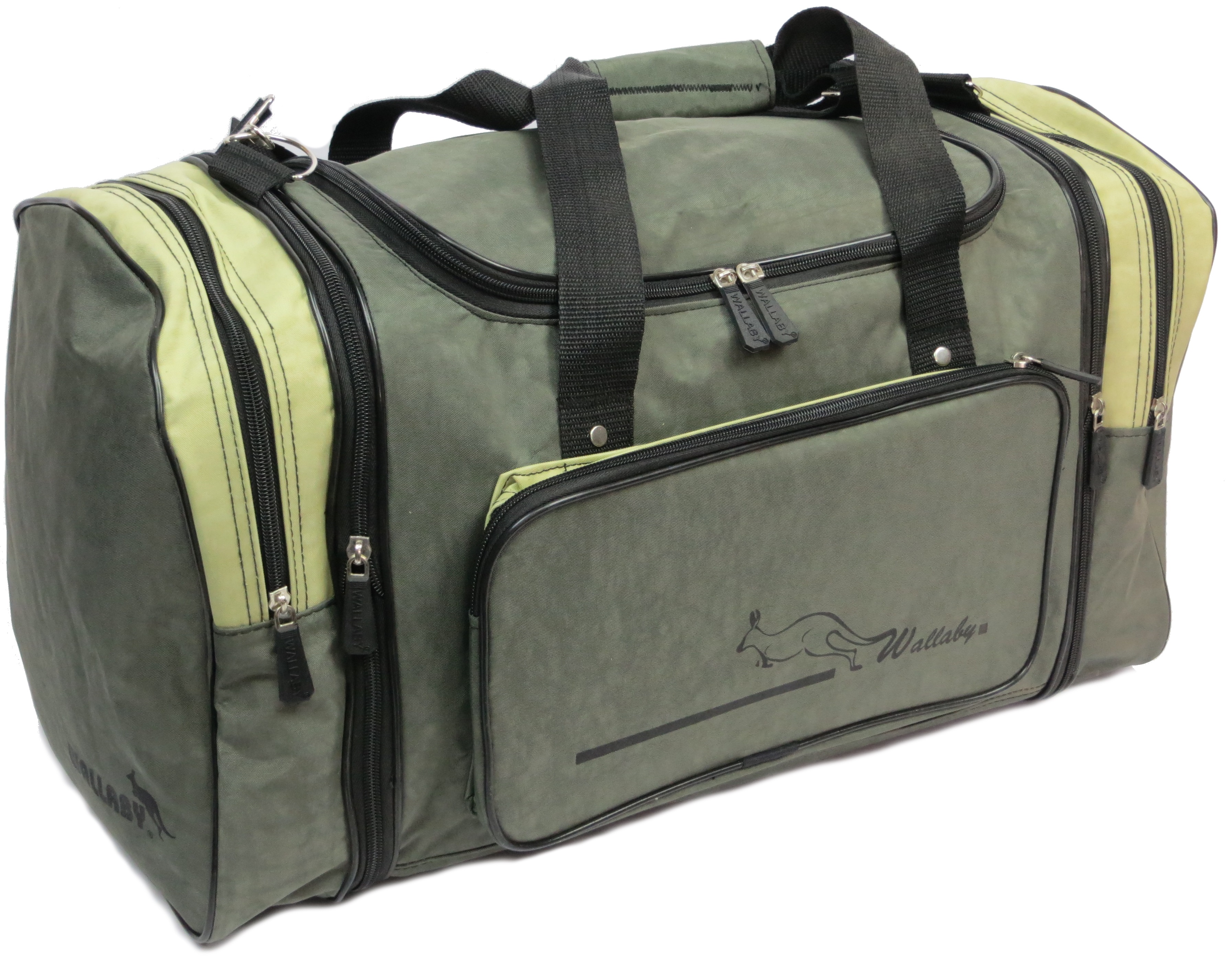 Сумка дорожная  Wallaby с расширением 48 л Хаки (375-2)