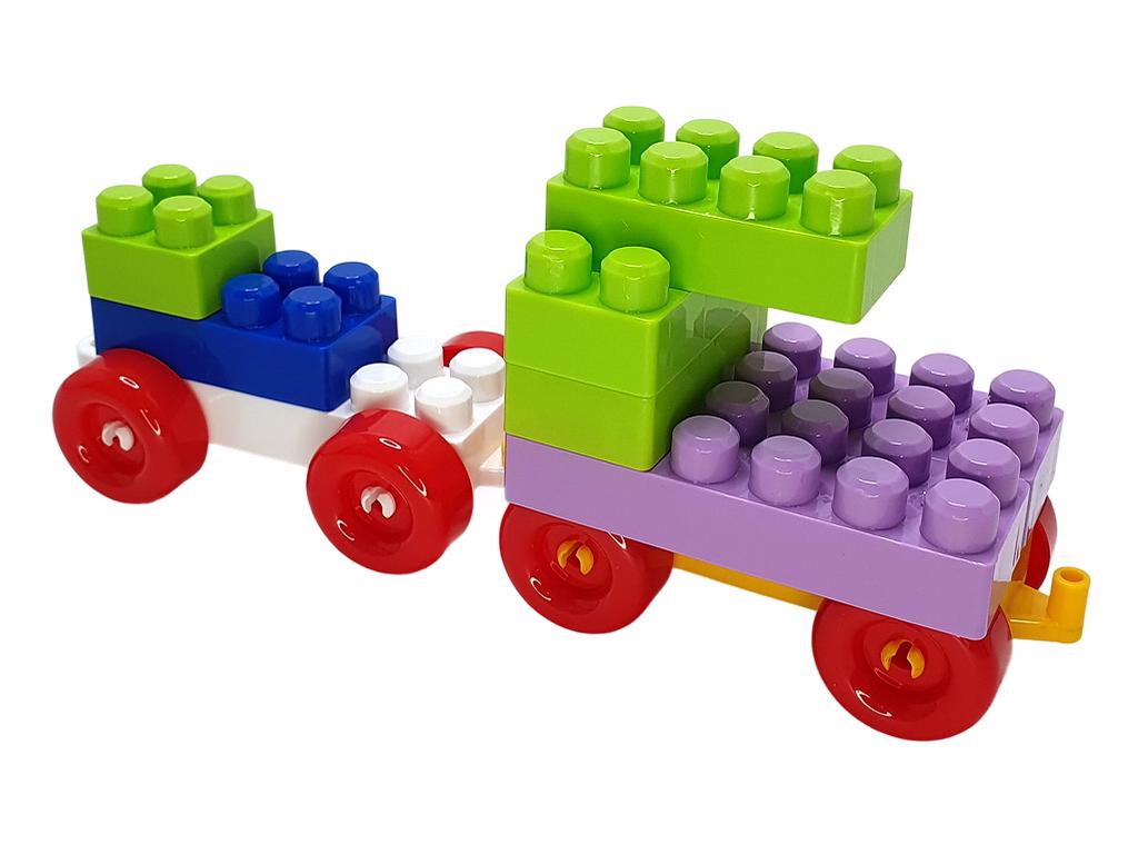 Конструктор дитячий Doloni Toys у контейнері з пластику 335 дет. Різнокольоровий (150-98-013999/01) - фото 4