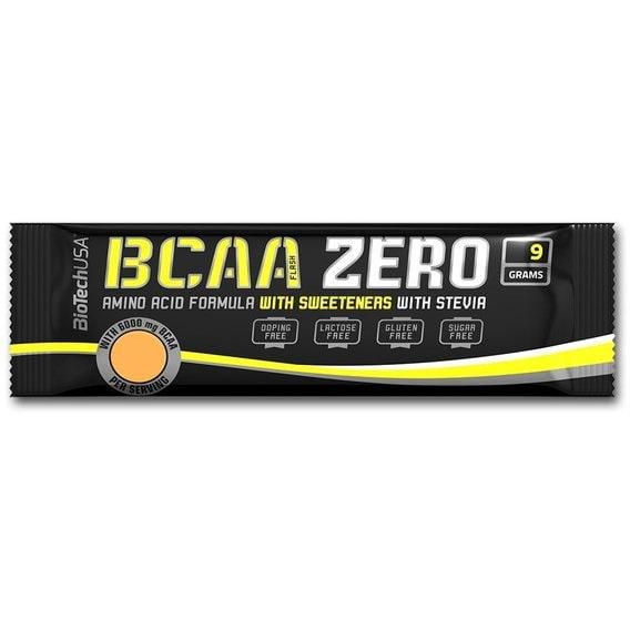 Амінокислота BCAA для спорту BioTechUSA BCAA Flash Zero 9 г 1 порція Green Apple - фото 1