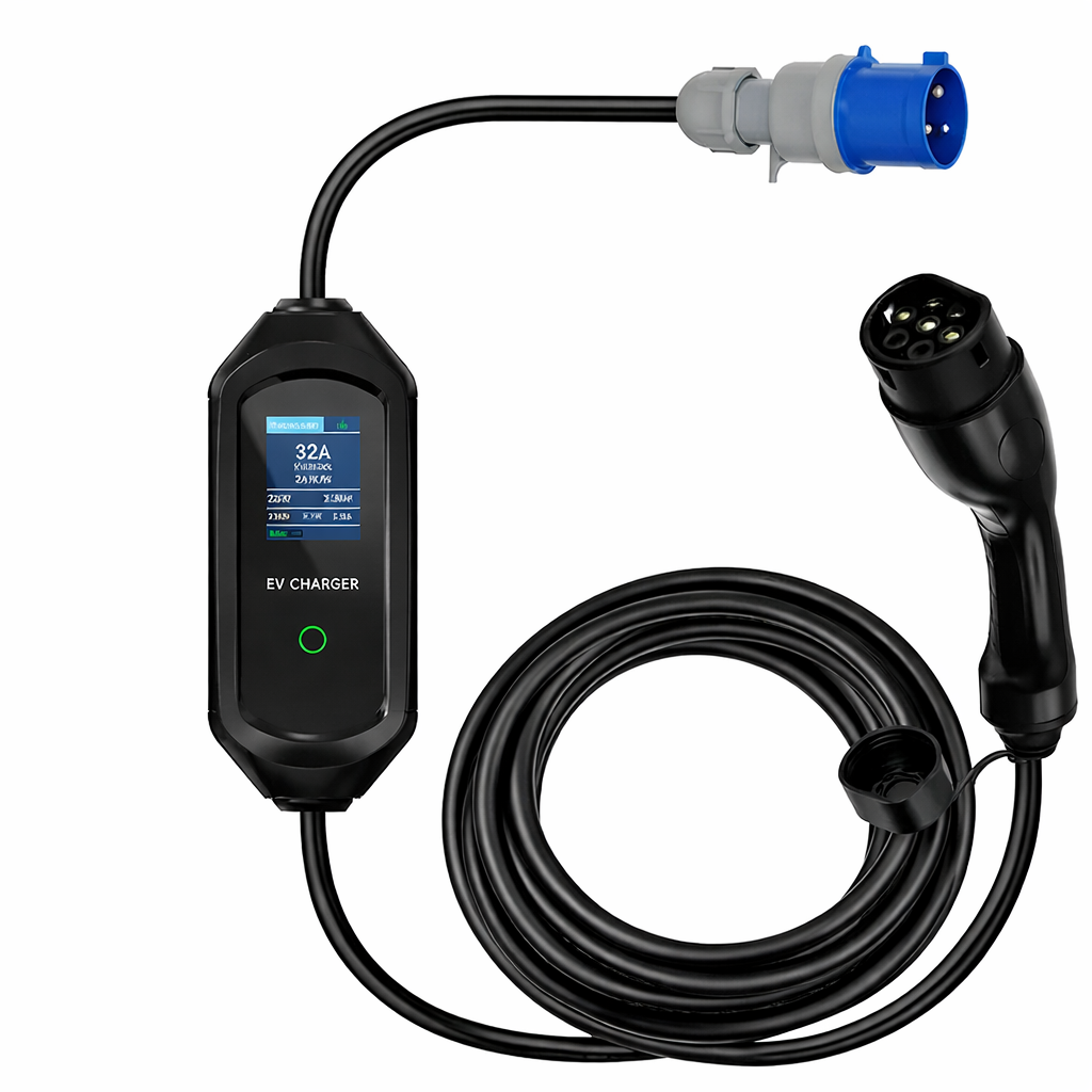 Зарядное устройство регулируемое AFYEEV для электромобиля с Wi-Fi GBT 7 кВт 32 А Зарядное устройство регулируемое AFYEEV для электромобиля с Wi-Fi GBT 7 кВт 32 А
