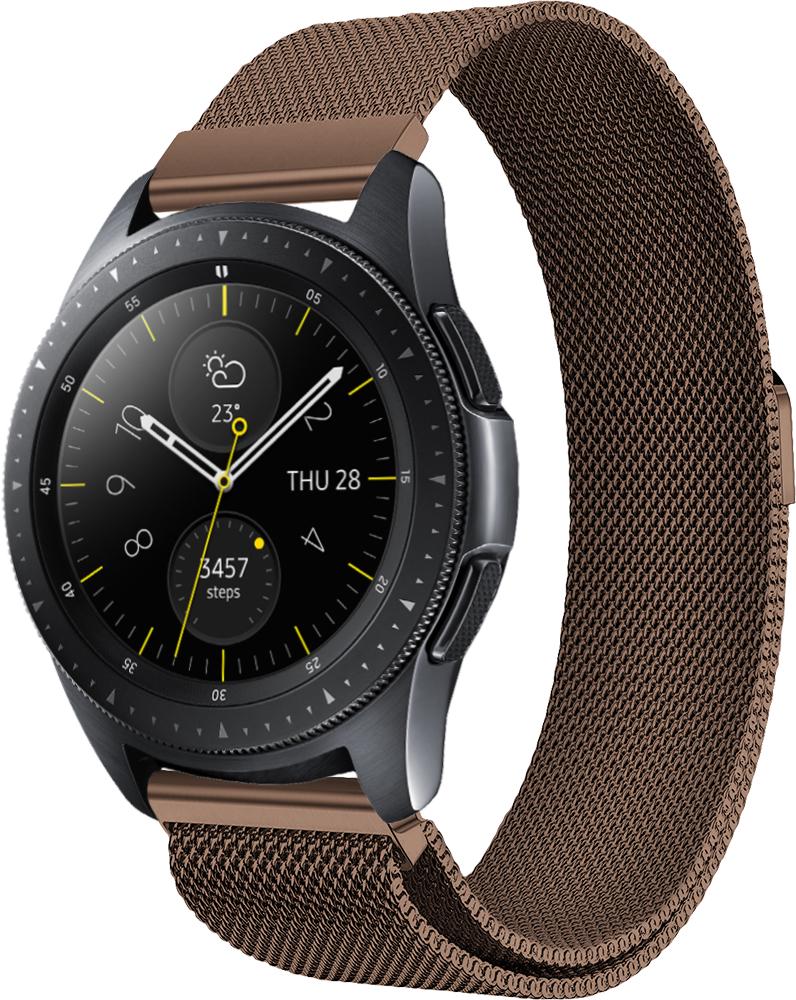 Ремешок Миланская петля Milano для Galaxy Watch 42 мм Brown (13327-30)