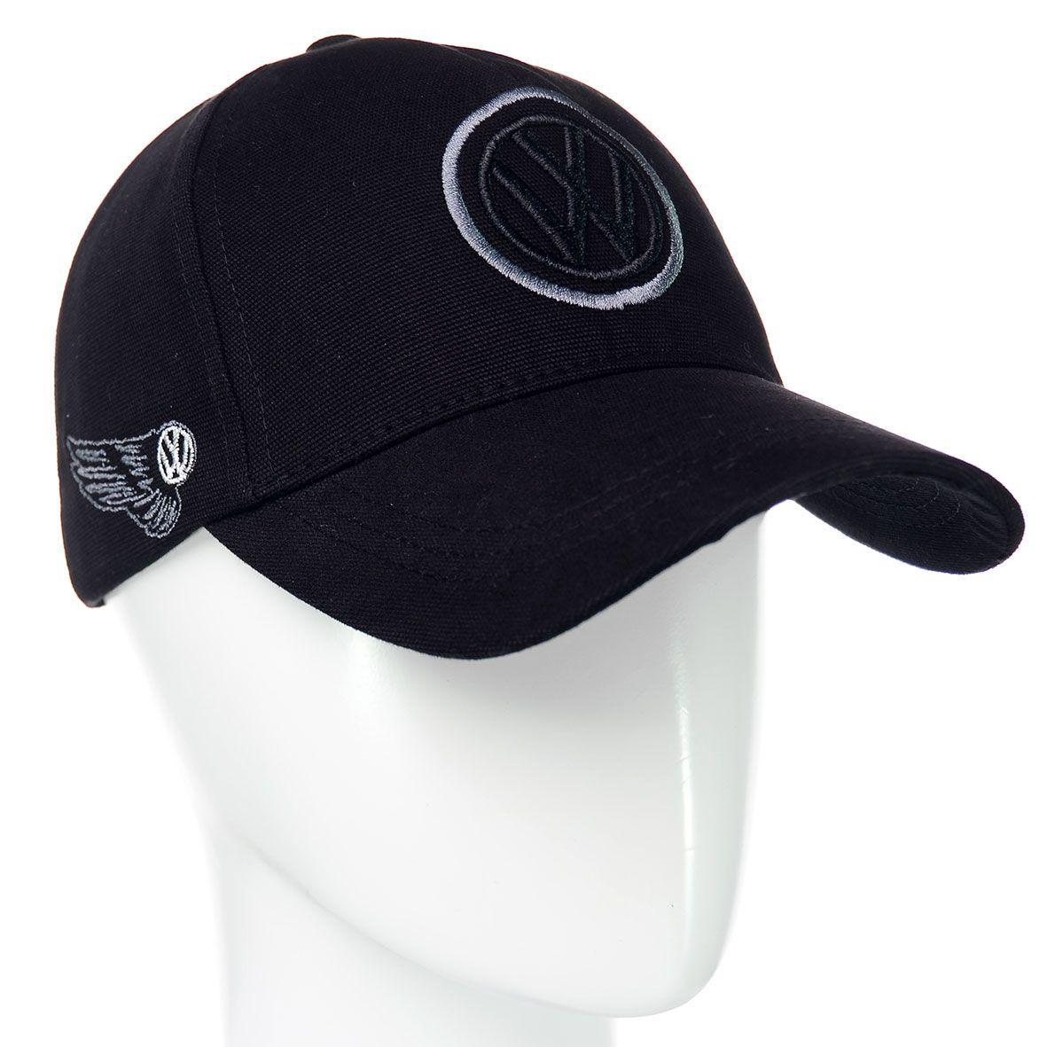 Кепка Volkswagen BTH20794 с регулировкой из плотного коттона р. 56-58 Черный