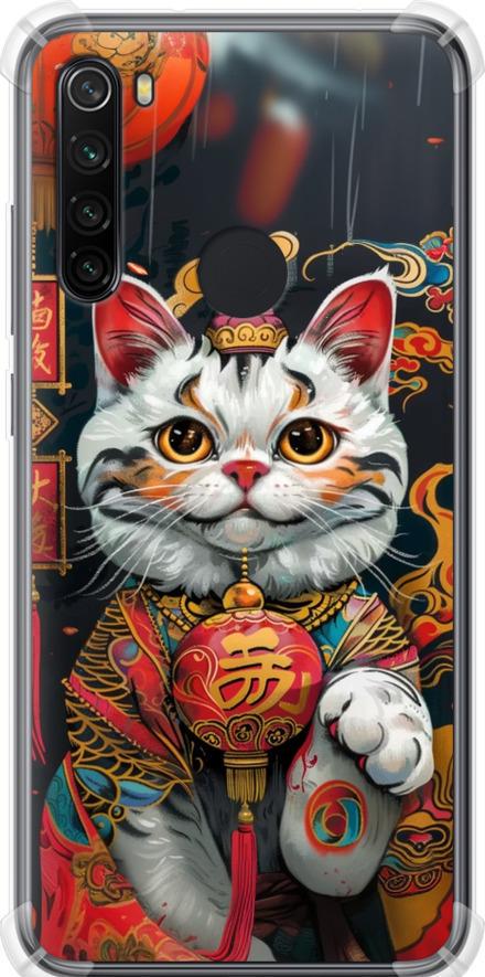 Чехол на Xiaomi Redmi Note 8 China Cat v2 (6135sp-1787-42517)
