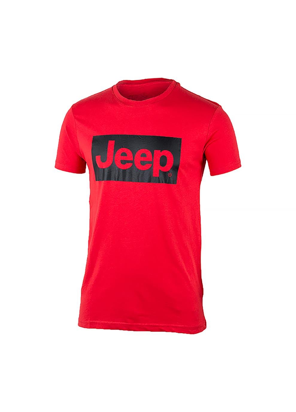 Футболка мужская JEEP T-SHIRT Contours J22W 2XL Красный (O102581-R699 2XL) Футболка мужская JEEP T-SHIRT Contours J22W 2XL Красный (O102581-R699 2XL)