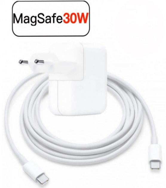 Зарядний пристрій Foxconn для Macbook magsafe 30W Apple USB-C (310200058) - фото 2