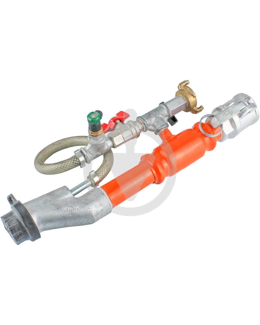 Растворимый пистолет PFT DN25 S14 200-30° Geka с пережимным клапаном (22821175)