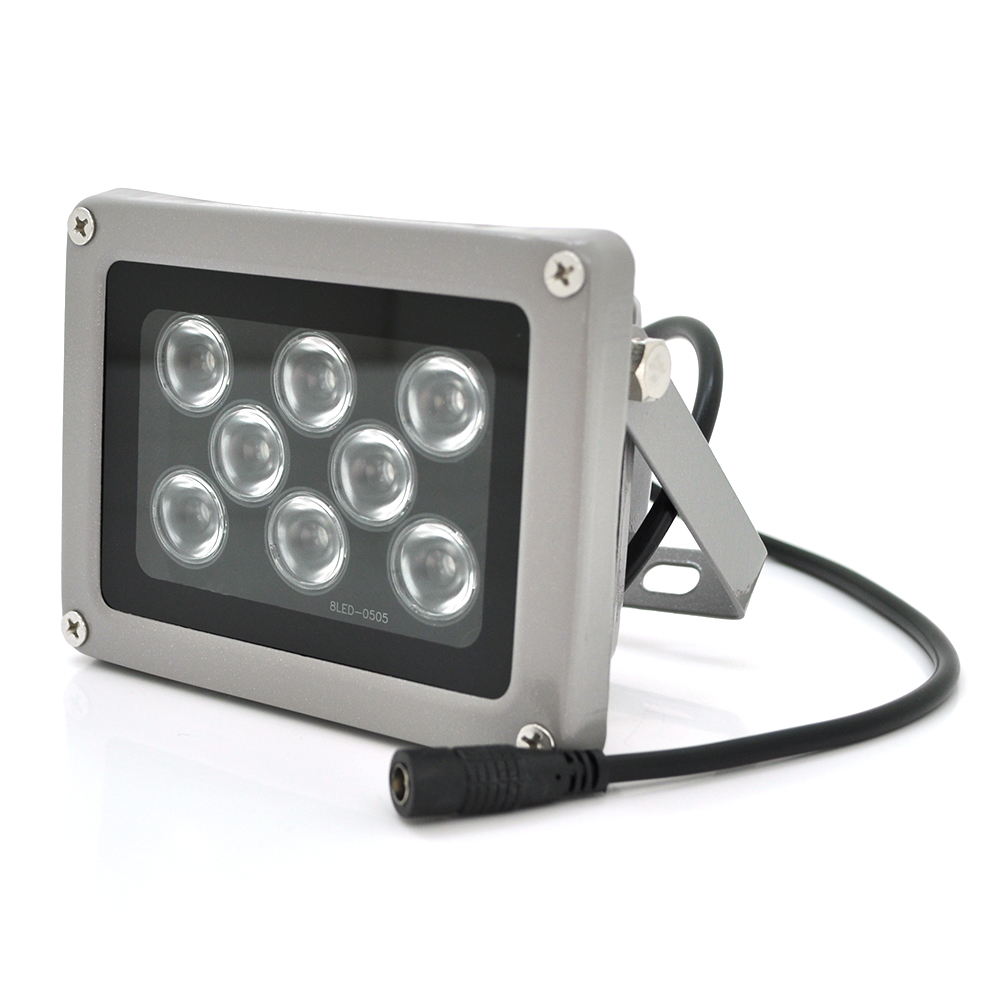 Прожектор инфракрасный VOLTRONIC GY-IR006 для видеонаблюдения 6 диодов 12 В 18 Вт (33963)