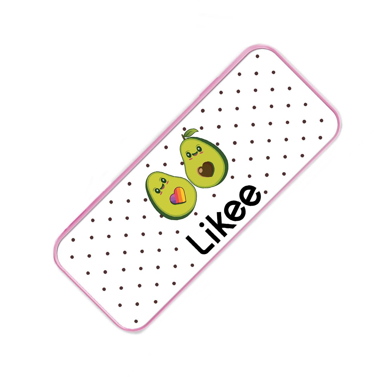 Пенал школьный Likee Avocado Розовый (34408-1031-PK-1)