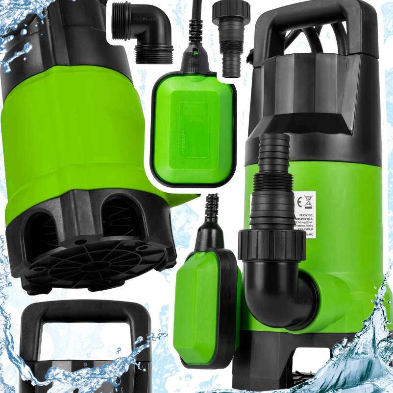 Дренажний насос для брудної та чистої води MalTec 770 Вт 13000 л/год - фото 11 Дренажний насос для брудної та чистої води MalTec 770 Вт 13000 л/год - фото 11