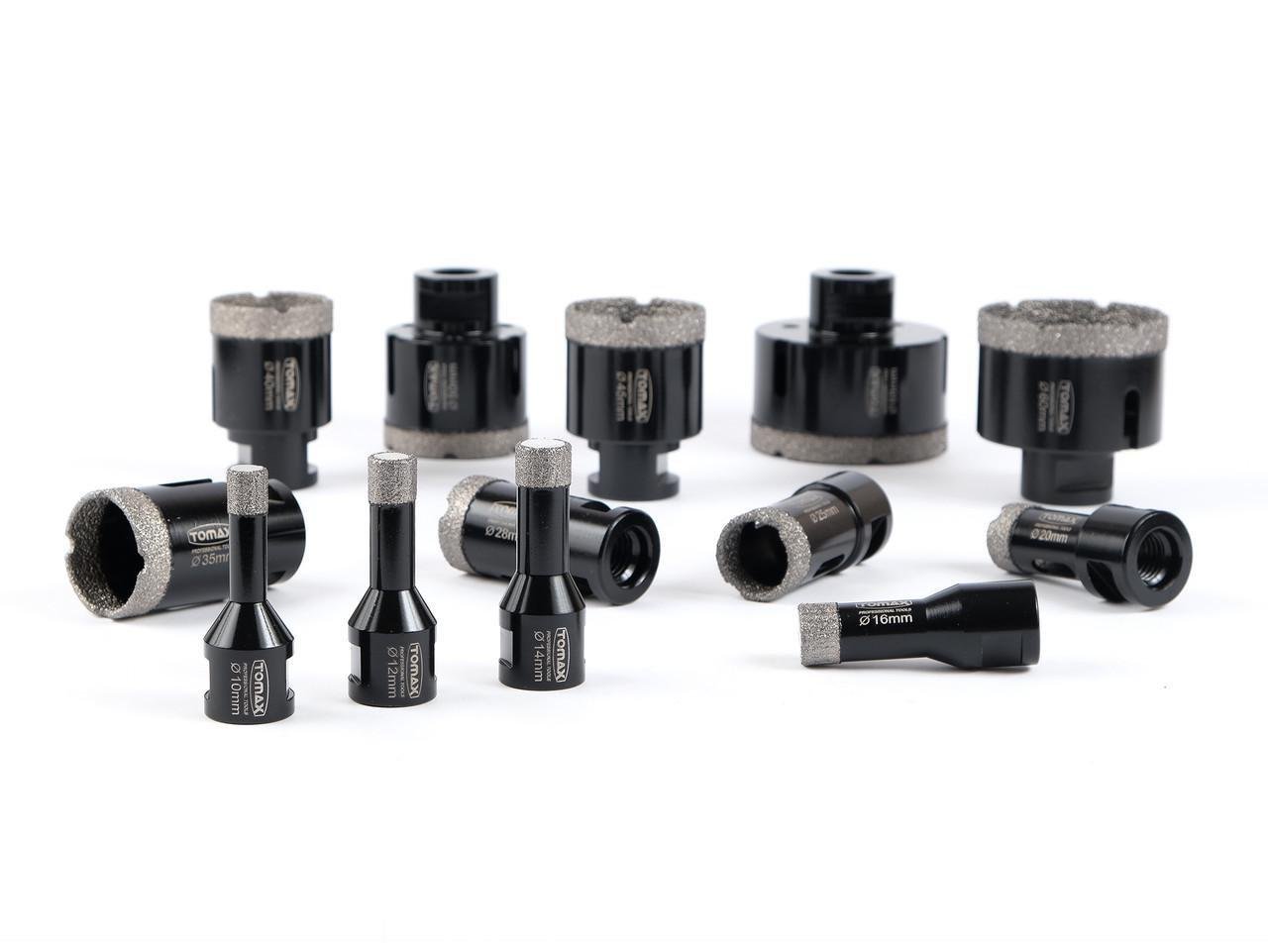 Коронка для плитки/керамогранита TOMAX 16 мм на УШМ/болгарку алмазная (2241596211) - фото 4 Коронка для плитки/керамогранита TOMAX 16 мм на УШМ/болгарку алмазная (2241596211) - фото 4