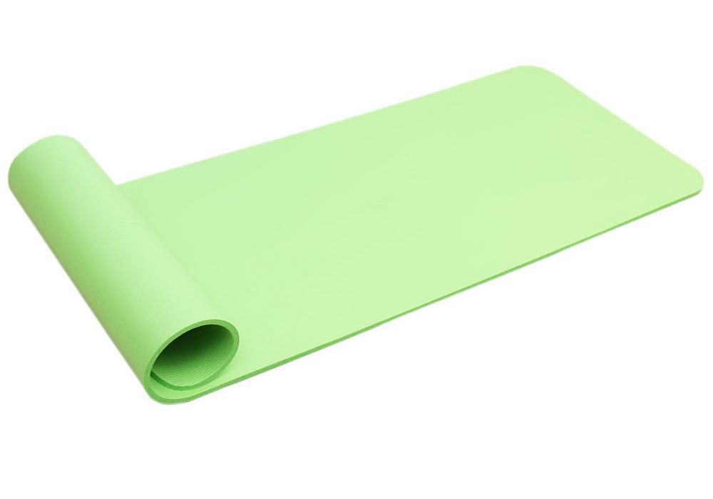 Килимок для йоги EasyFit NBR SOFT-Touch 15 мм Салатовий - фото 2