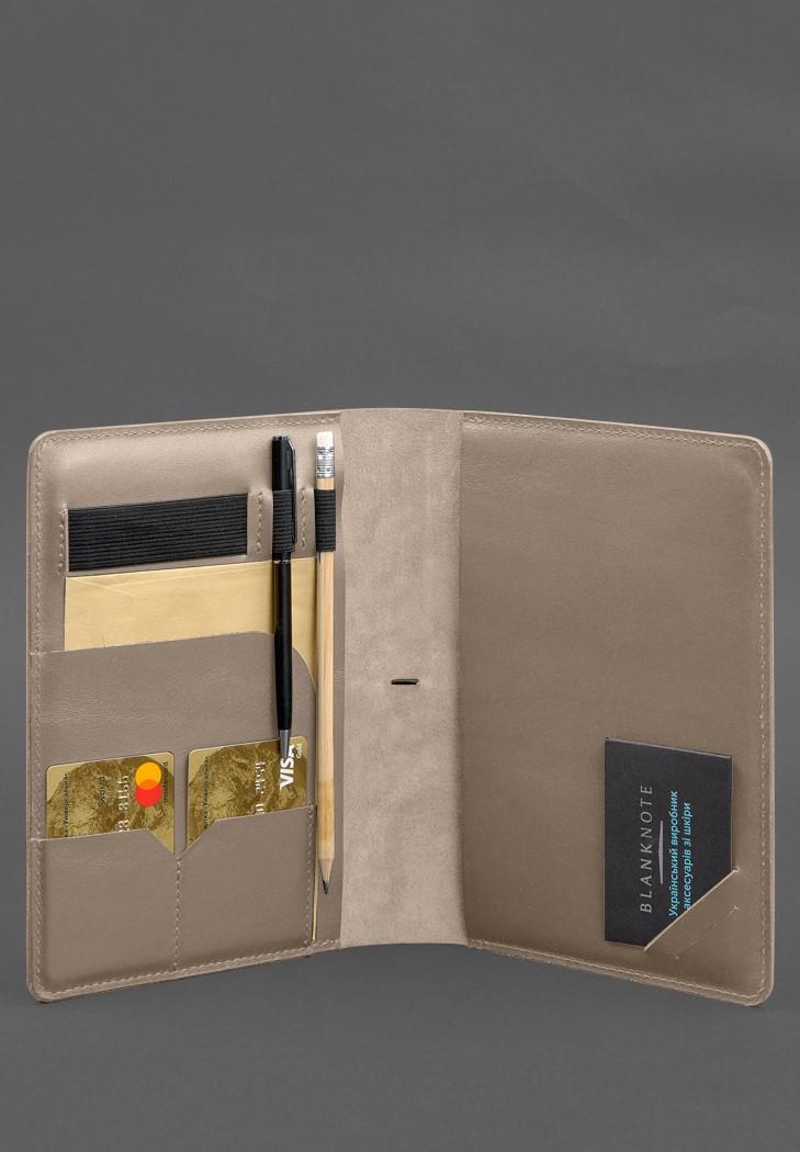 Блокнот кожаный Софт-бук 9.4 А5 Светло-бежевый (A-028799) - фото 4 Блокнот кожаный Софт-бук 9.4 А5 Светло-бежевый (A-028799) - фото 4