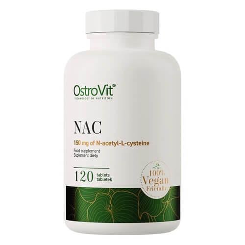 Добавка N-ацетил-L-цистеин OstroVit NAC 150 мг 120 tabs (OST-92154)
