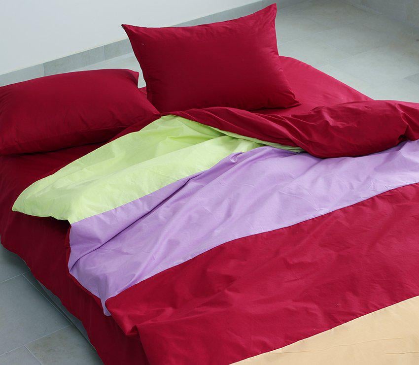 Комплект постельного белья Color mix CM-R01 двуспальный (29-77-Color mix 2sp-074-2)