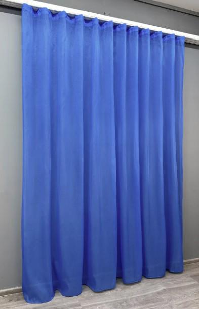 Тюль органза Листья 2,8 м Синий (005т) - фото 6 Тюль органза Листья 2,8 м Синий (005т) - фото 6