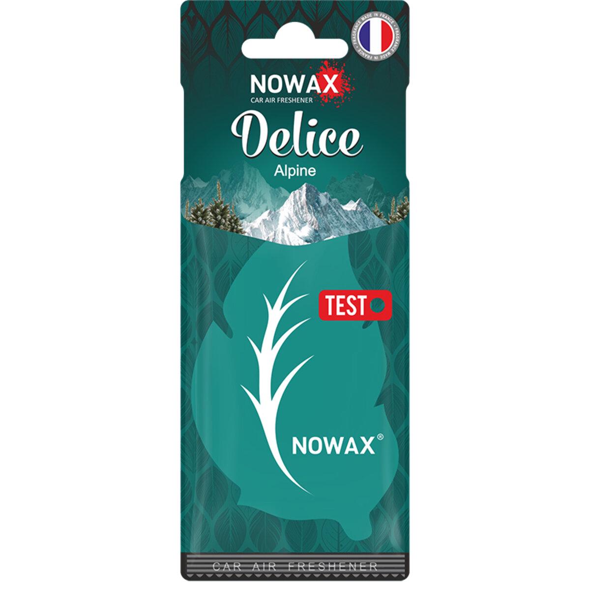 Ароматизатор повітря целюлозний Nowax серія Delice Alpine (2384-2baf6)