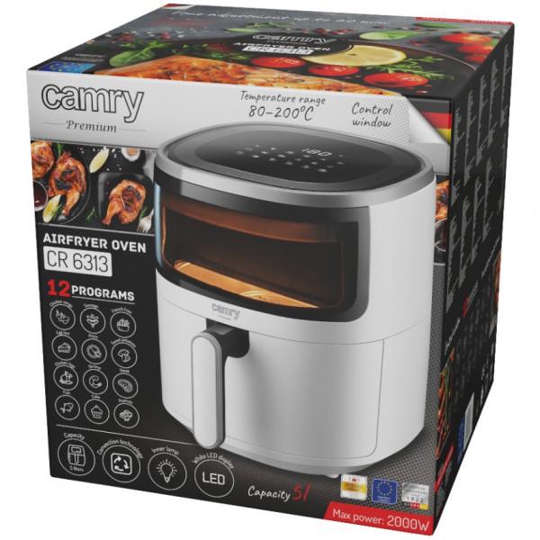 Мультипіч Camry CR 6313 1500W 12 програм 5 л White (CR6313) - фото 6 Мультипіч Camry CR 6313 1500W 12 програм 5 л White (CR6313) - фото 6