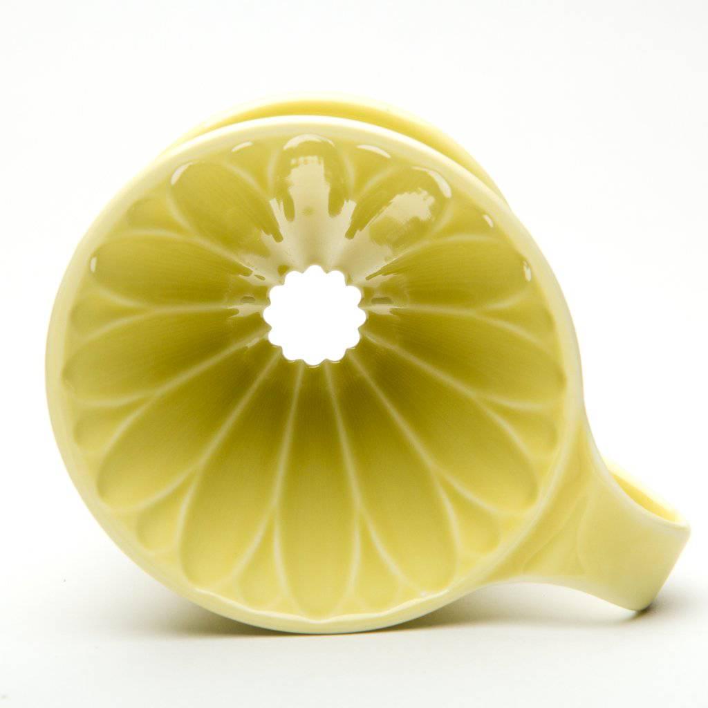 Пуровер Cafec Arita Ware Flower Dripper Cup4 Yellow - фото 2