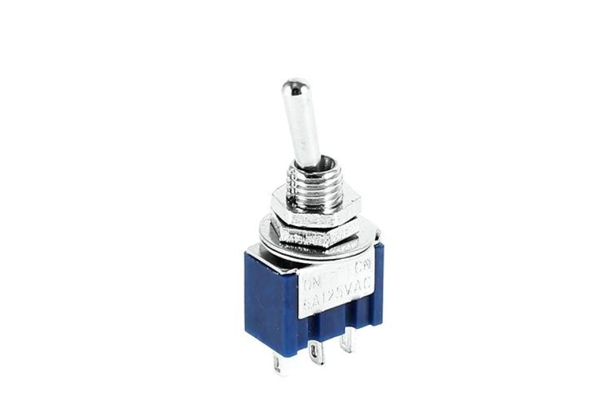Тумблер питания SPDT механический MTS-103 250В 3А ON/OFF/ON (313076)