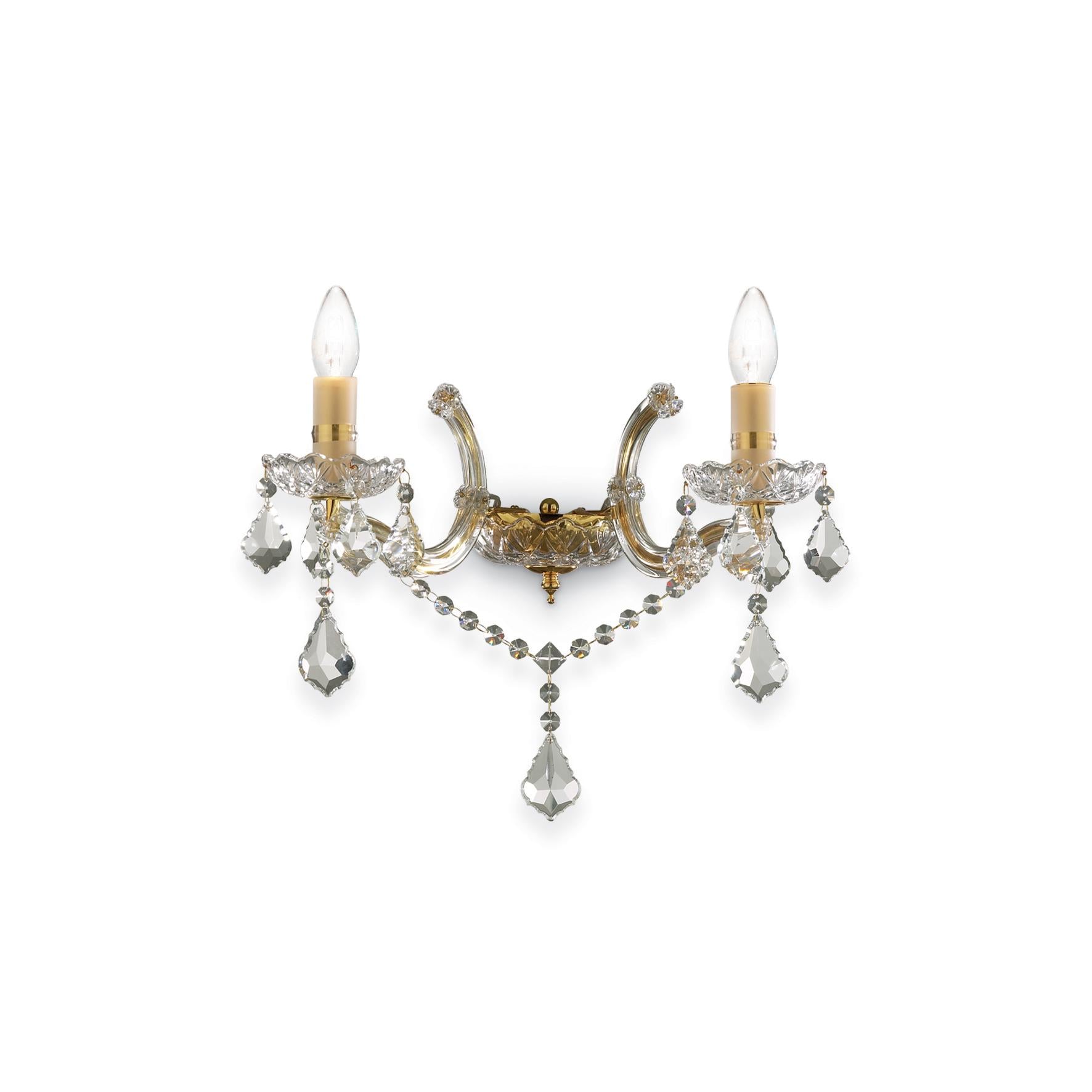 Бра Ideal Lux FLORIAN AP2 ORO (035659)