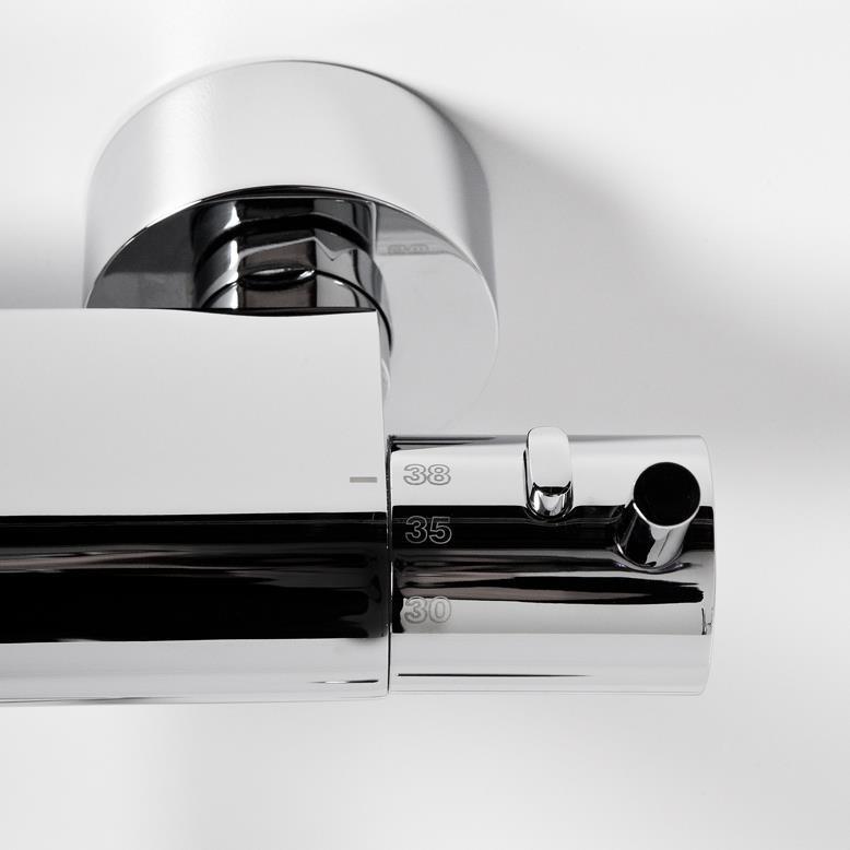 Смеситель для ванны Steinberg 100 3170 с термостатом и встроенным переключателем Хром (1635718998) - фото 7 Смеситель для ванны Steinberg 100 3170 с термостатом и встроенным переключателем Хром (1635718998) - фото 7