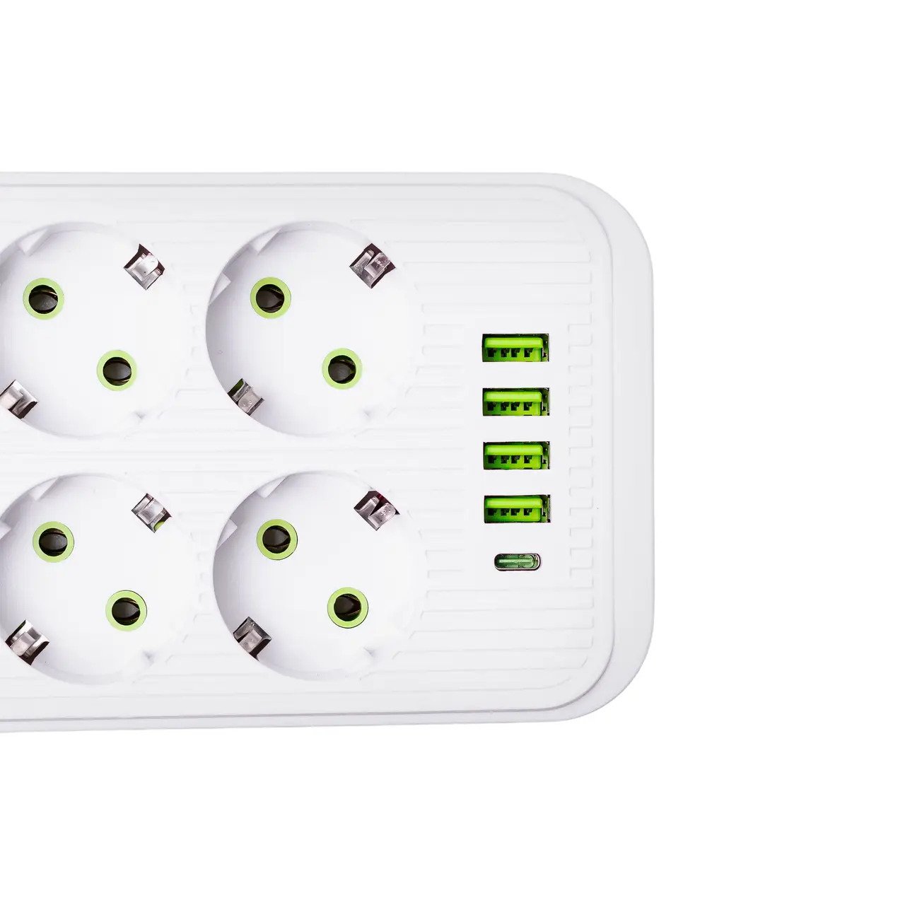 Подовжувач SMART із заземленням і USB 5 м (87c675da) - фото 4 Подовжувач SMART із заземленням і USB 5 м (87c675da) - фото 4