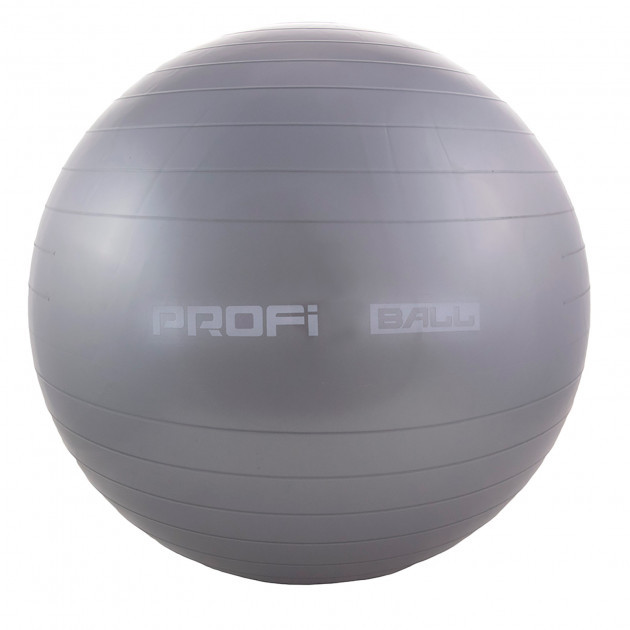 М'яч для фітнесу Profi Ball 75 см посилений Gray (iz12549)