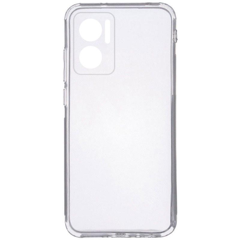 Противоударный TPU Чехол GETMAN Clear 1,0 mm для Xiaomi Redmi Note 11E Бесцветный (прозрачный)
