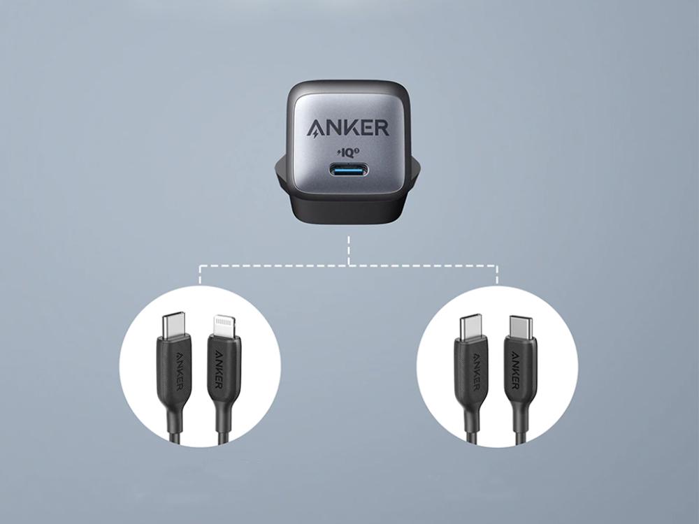 Зарядний пристрій USB Charger Anker Nano II 30 W (1011-613-00) - фото 2