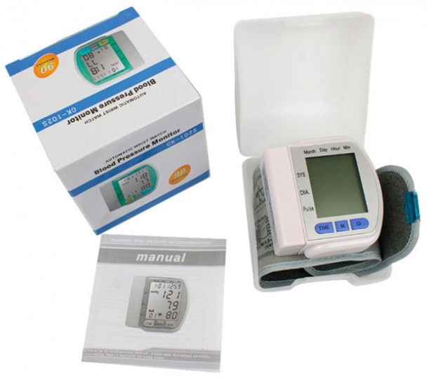 Тонометр на зап'ястку Automatic Blood Pressure CK-102S (5776) - фото 6