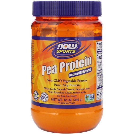 Протеин NOW Foods Pea Protein 340 г 10 порций Unflavored