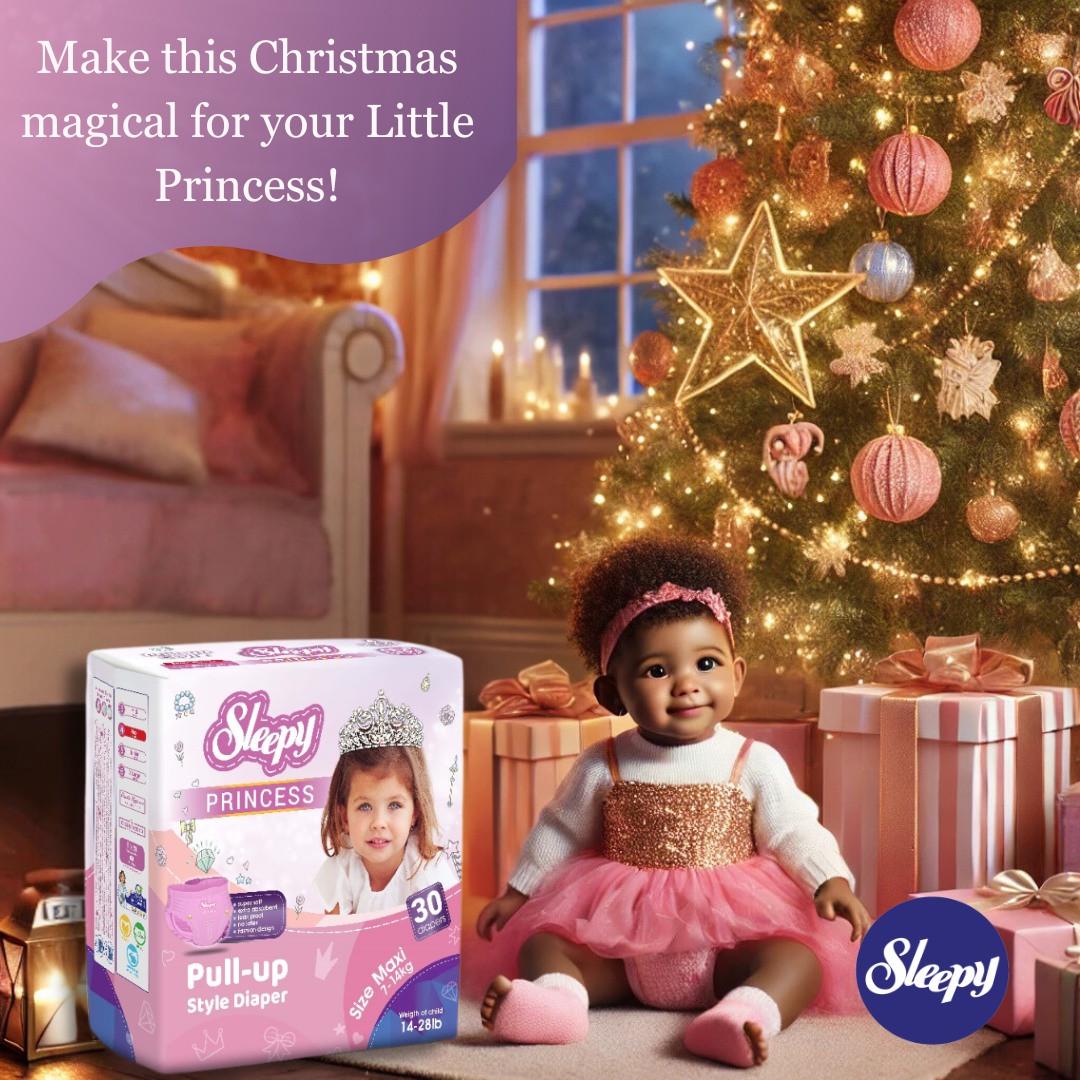 Подгузники-трусики детские Sleepy Princes Training Midi 3 4-9 кг 34 шт. (000006312) - фото 2 Подгузники-трусики детские Sleepy Princes Training Midi 3 4-9 кг 34 шт. (000006312) - фото 2