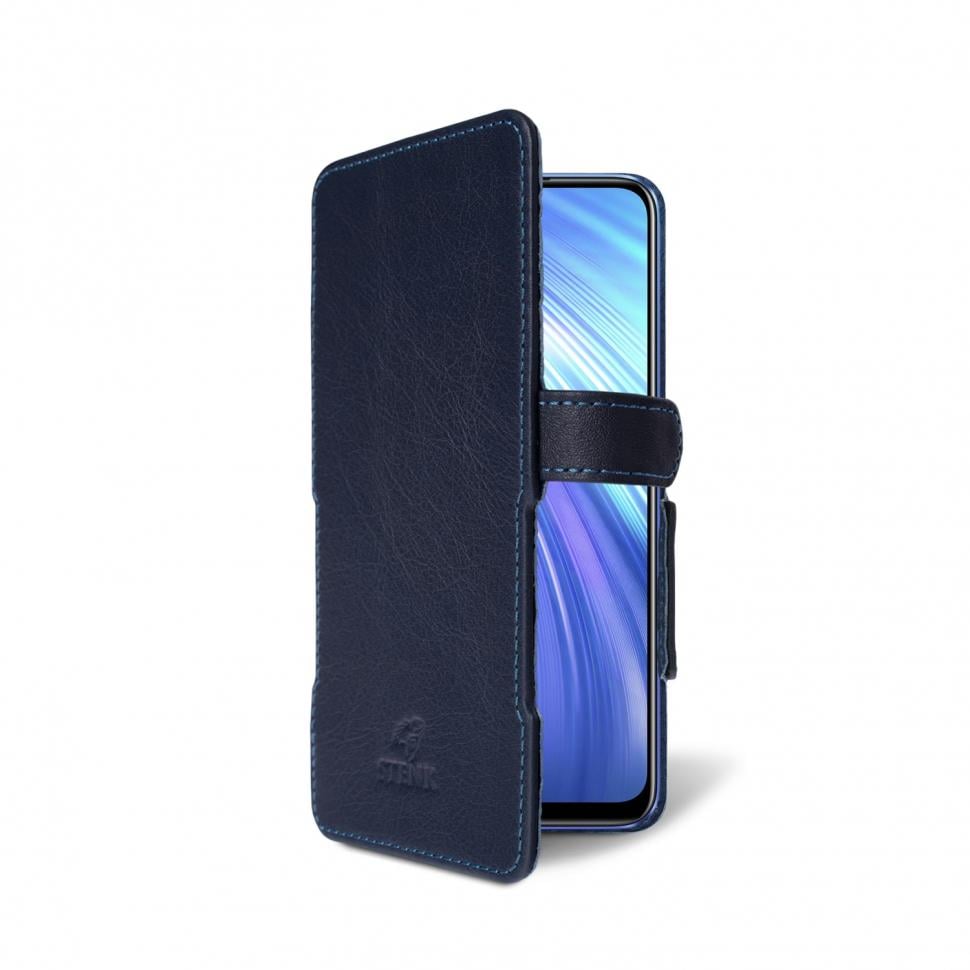 Чехол книжка Stenk Prime для Realme 6 Синий (65316)