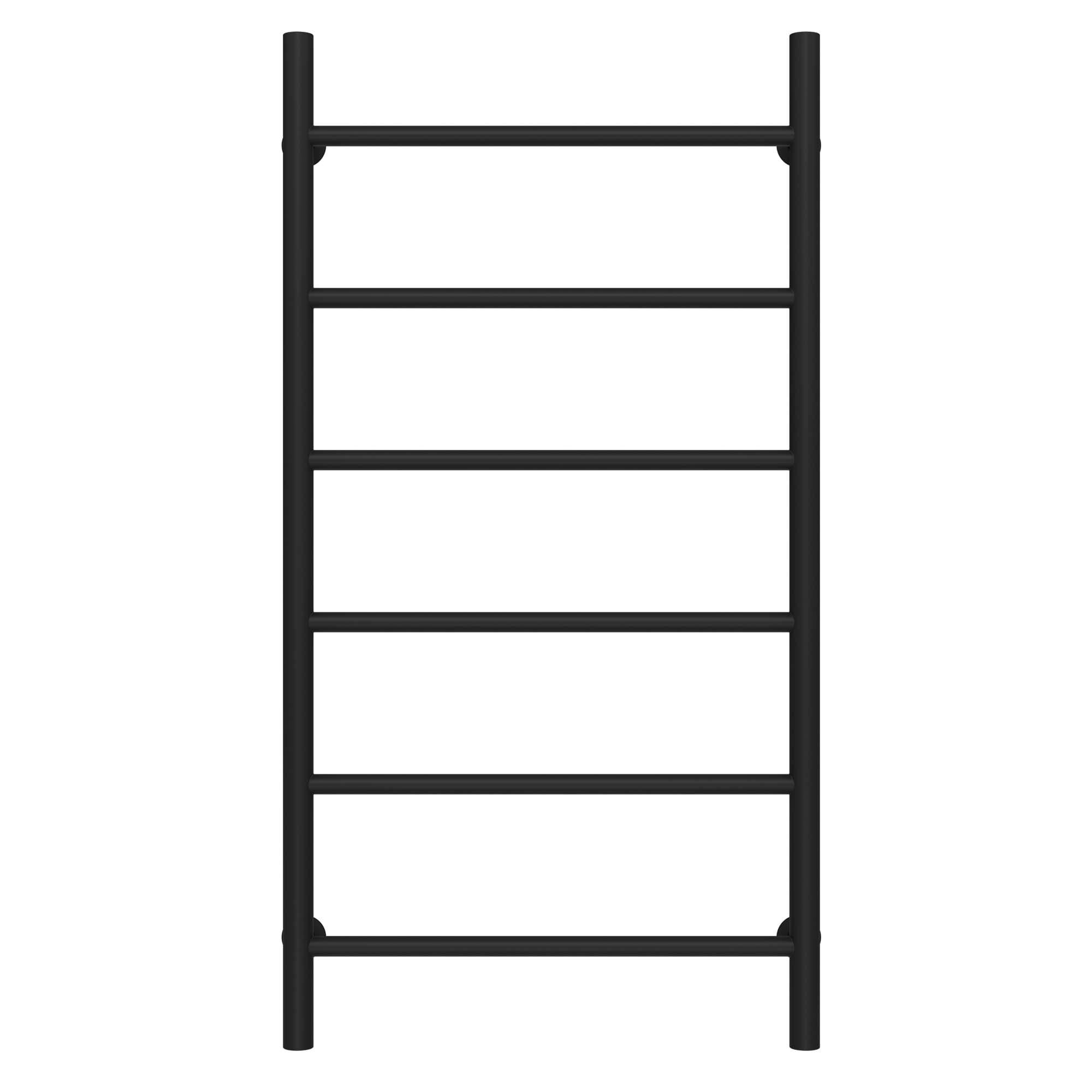 Полотенцесушитель водяной Deffi Орион П6 боковое левое подключение нержавеющая сталь 500х1000 мм Черный (C.OR.100.50.6.B.B)