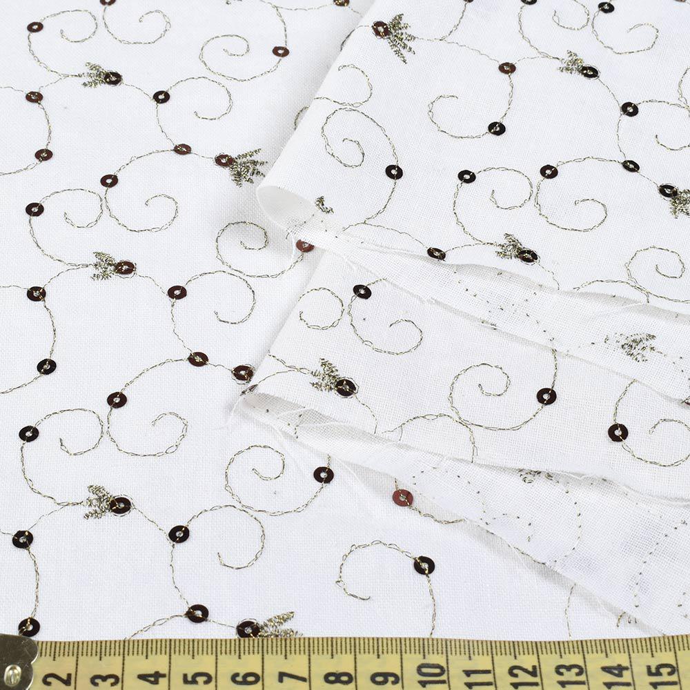 Тканина льон ширина 140 см Білий (12612.003) - фото 3 Тканина льон ширина 140 см Білий (12612.003) - фото 3