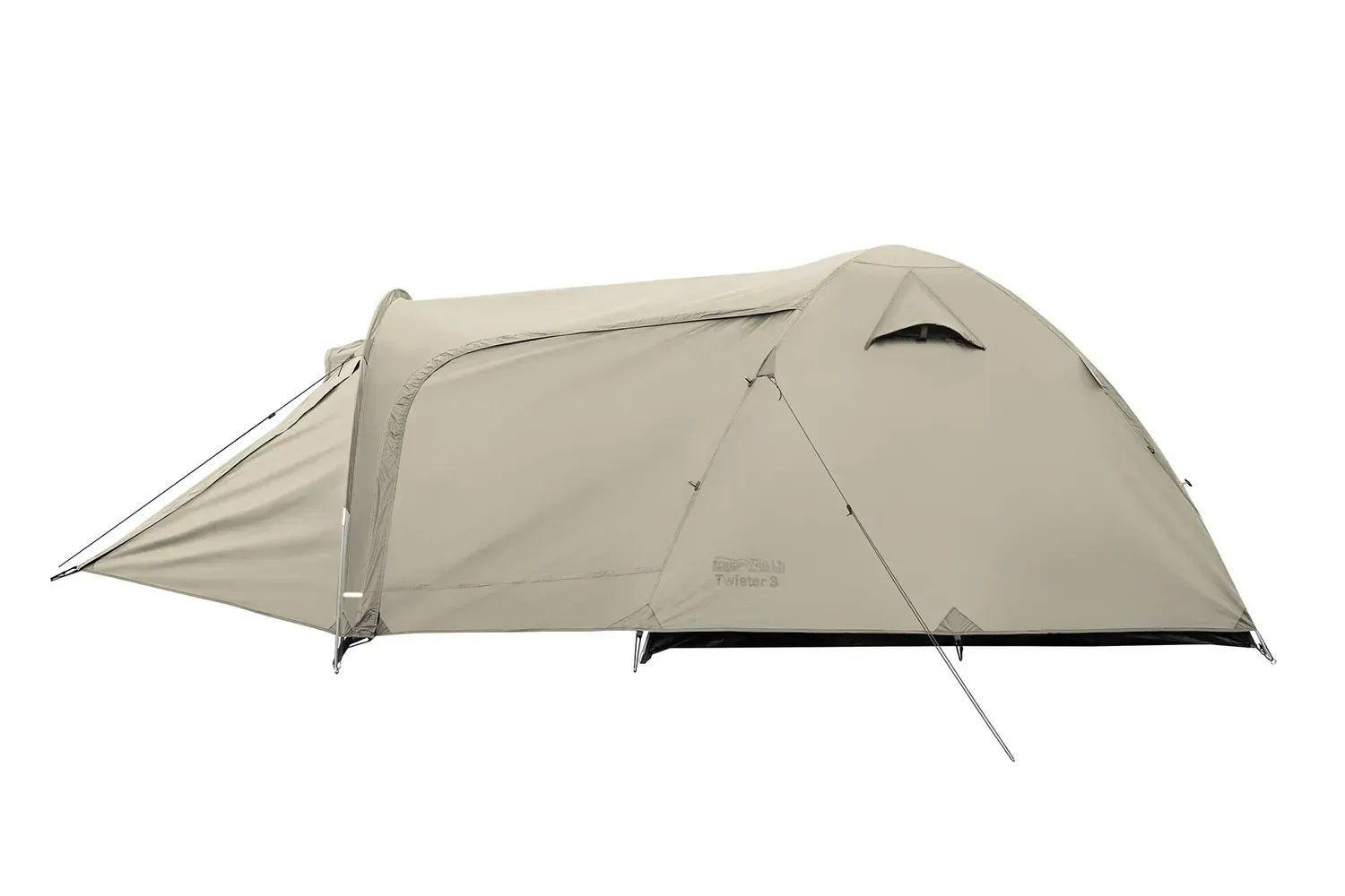 Палатка трехместная Tramp Lite Twister 3 с грузовым тамбуром 220x490x130 см (UTLT-024-sand)