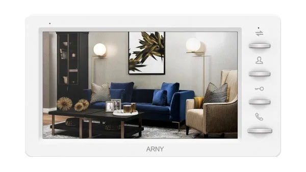 Відеодомофон 7" ARNY AVD-708 2Mpx з детектором руху і записом відео White (270363)